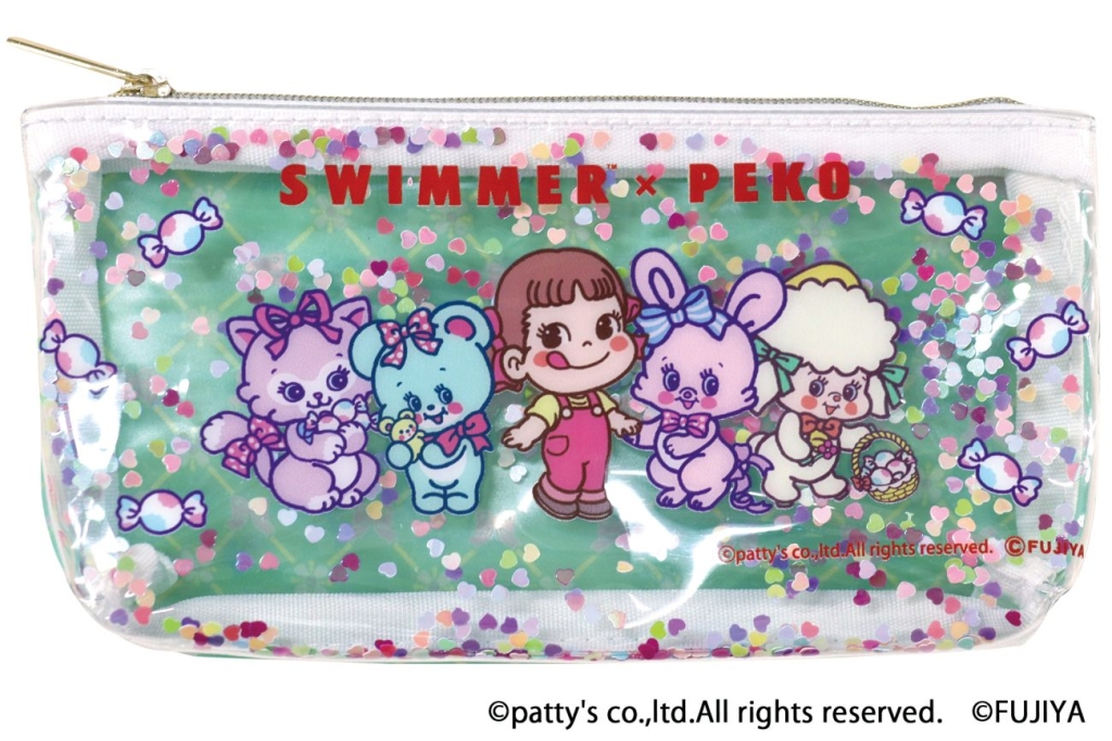 「SWIMMER×PEKOコラボミルキーポーチ」