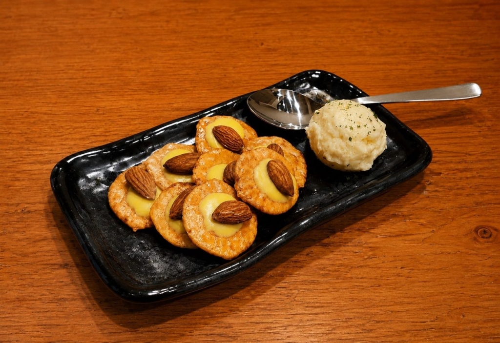 「ハニークリームチーズアーモンド」