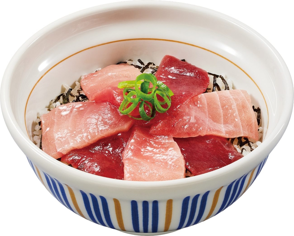 「南まぐろ中とろ入り鉄火丼」