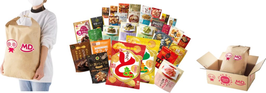 全31種を詰め合わせた「スナック福袋」