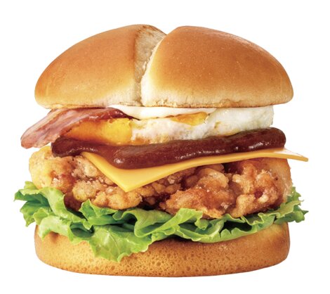 和風ロコモコチキン竜田バーガー 単品700円