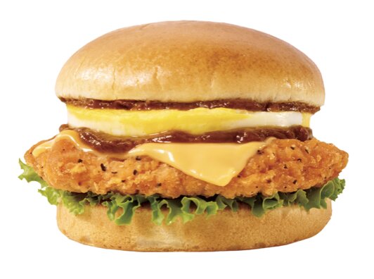 ロコモコスパイシーチキンフィレバーガー 単品850円