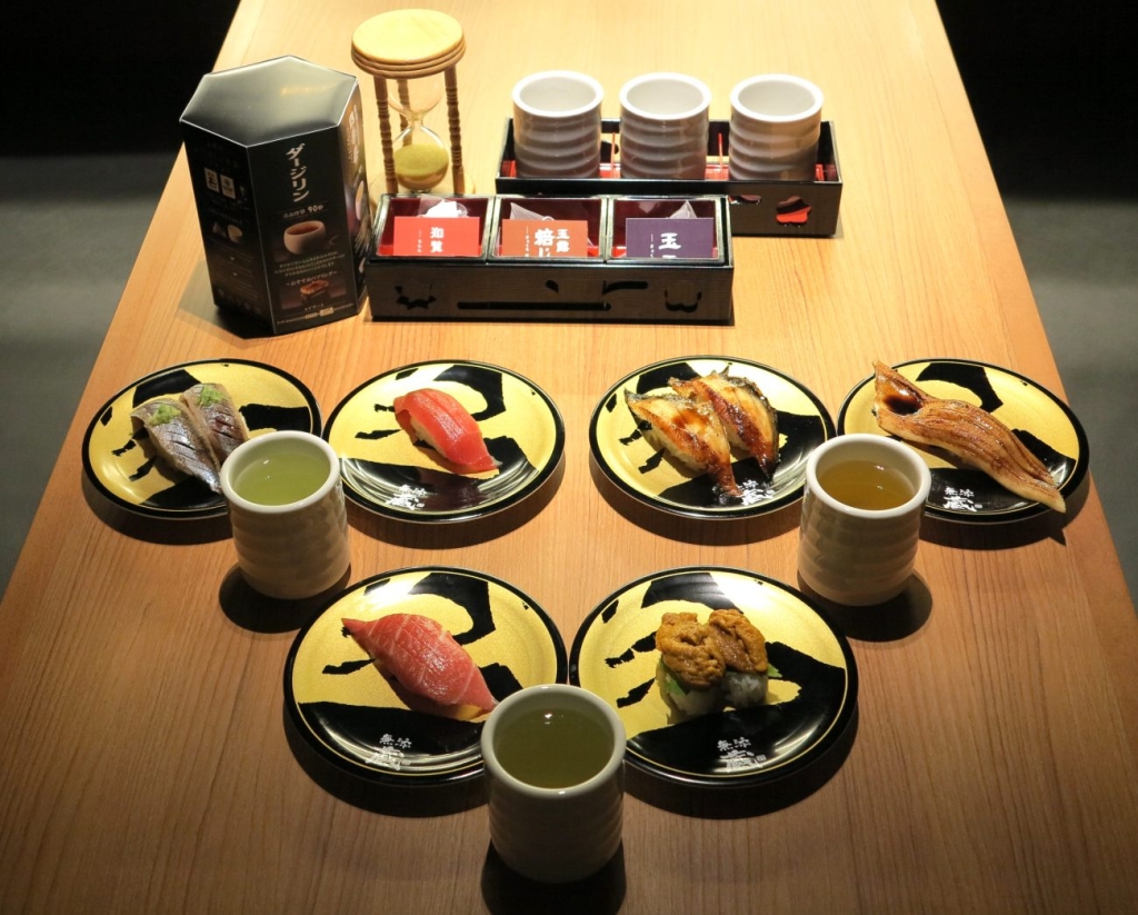 寿司×日本茶のペアリング