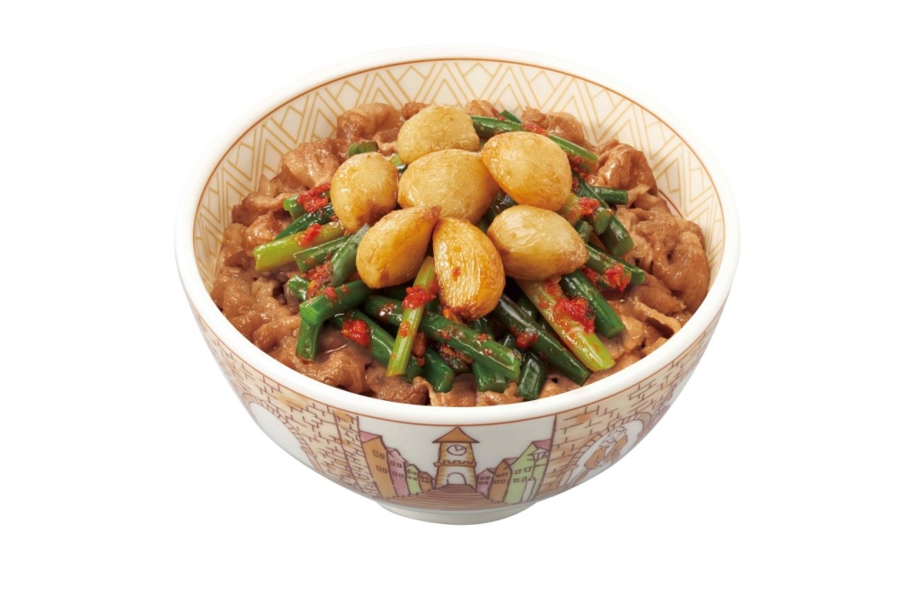 ダブルニンニク牛丼