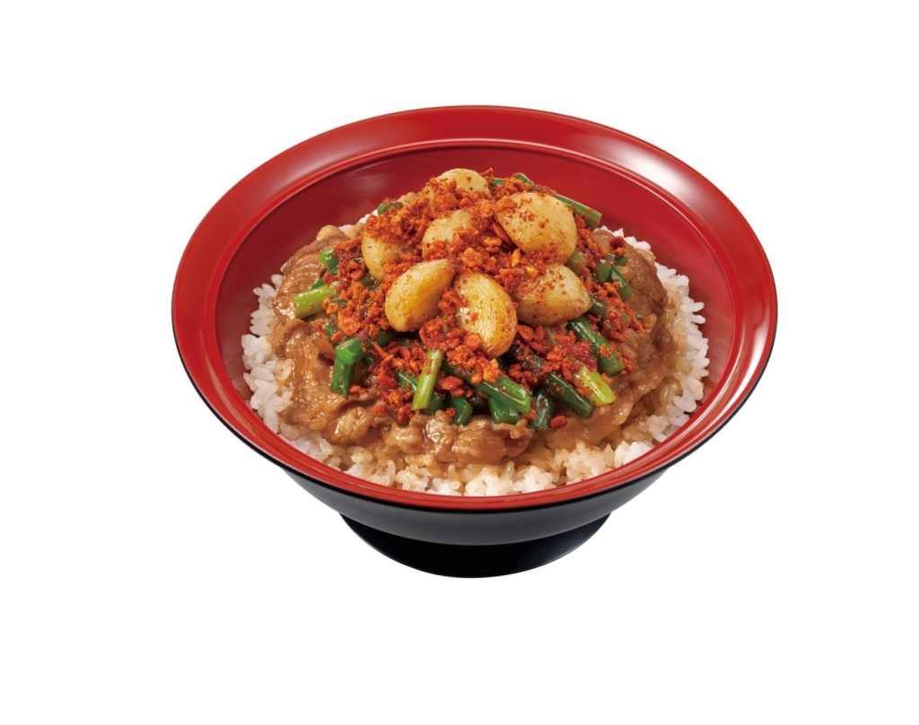 トリプルニンニク牛カルビ焼肉丼