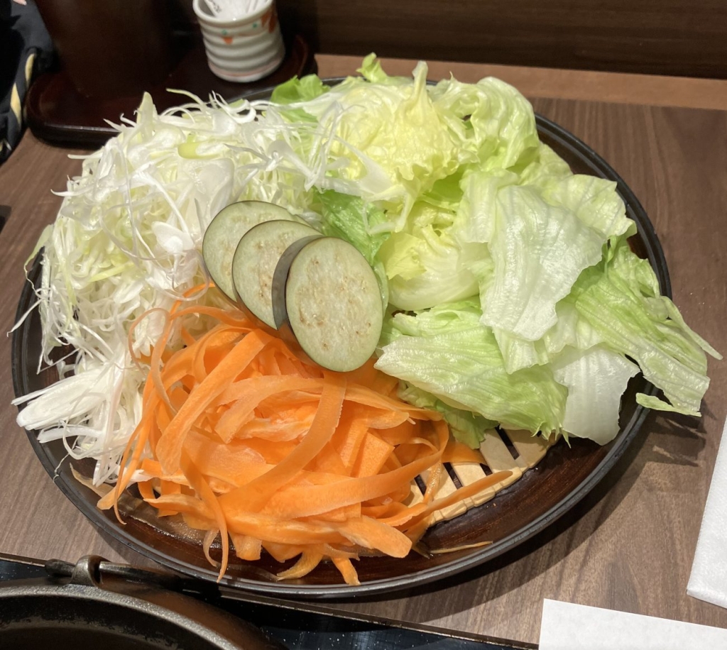 野菜　３人前