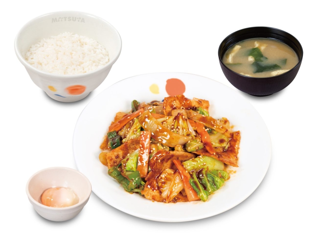 「回鍋肉定食」