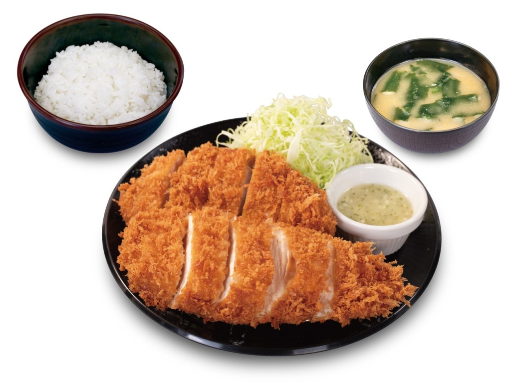 “肉厚”チキン“むね”かつ&ロースかつ定食