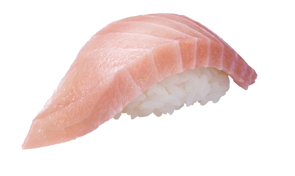 「大切りびんちょうまぐろ大とろ」(税込110円)