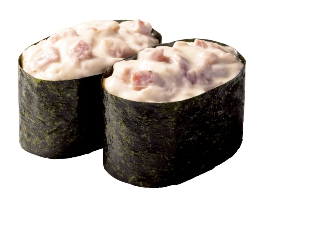 「ベーコンマヨ軍艦」(税込110円)