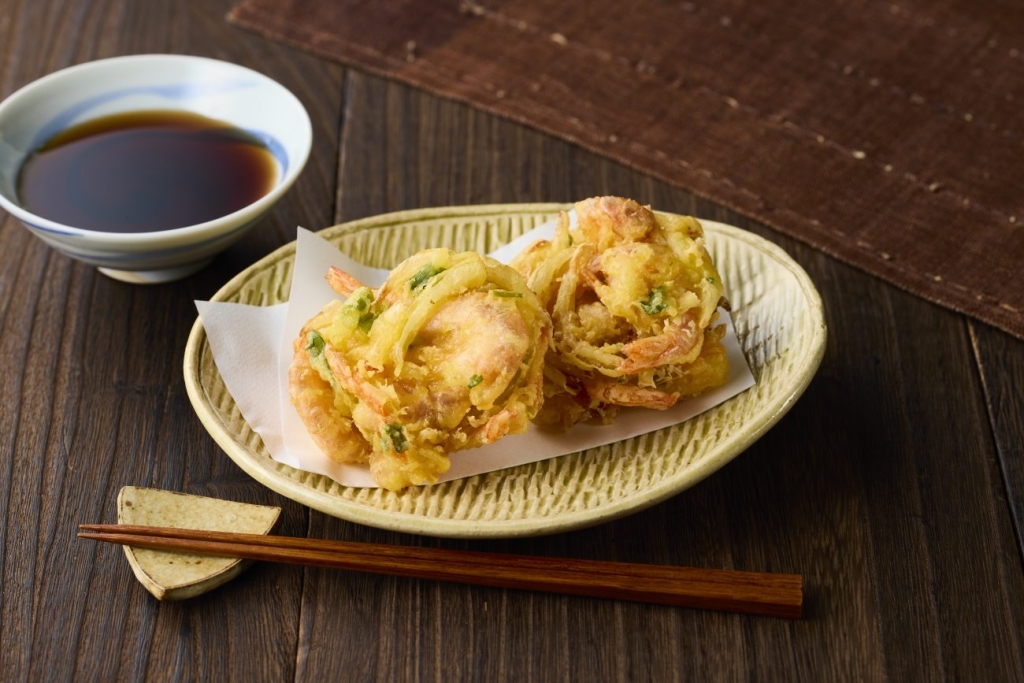 3種野菜のえびかき揚げ