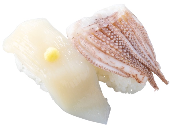 するめいか食べくらべ(2貫)