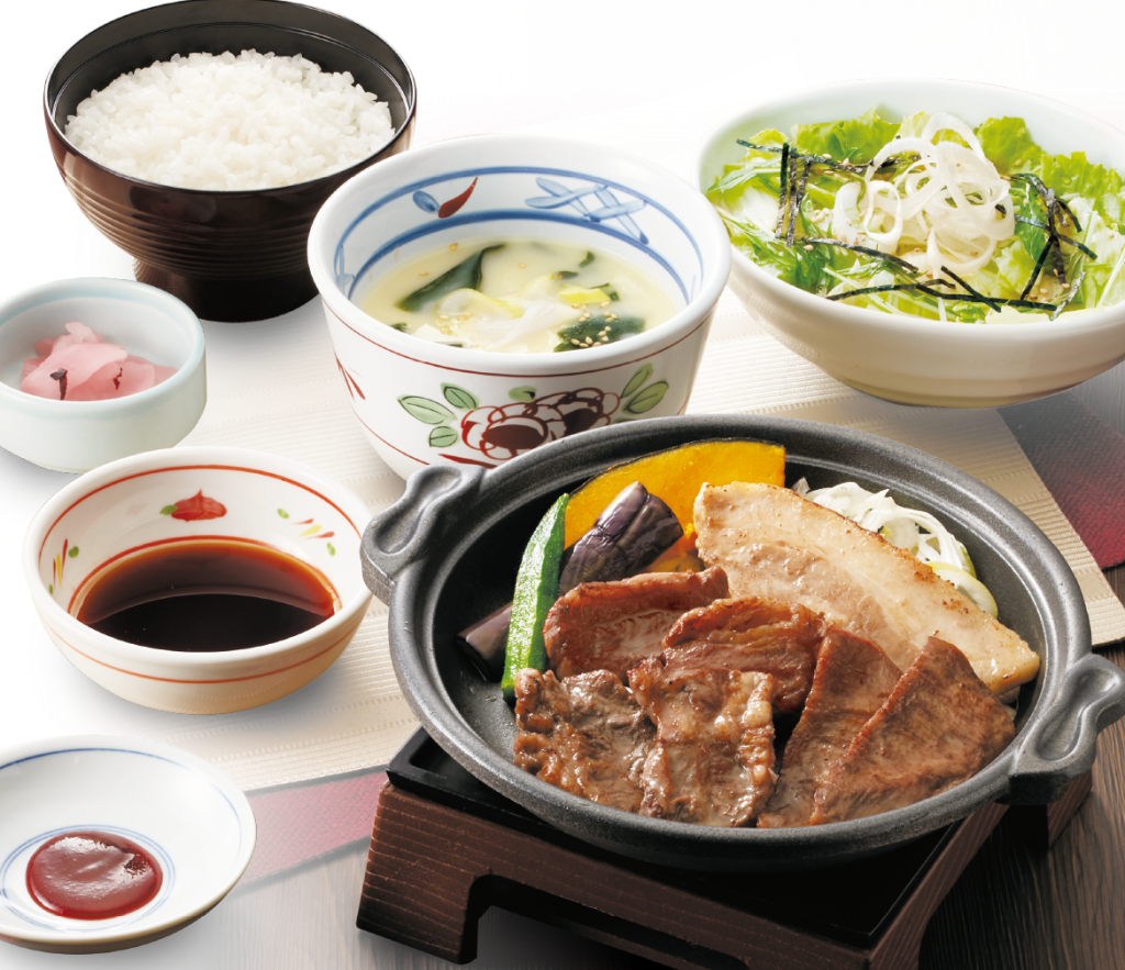 焼肉三昧御膳 1,899円(税込2,088円)