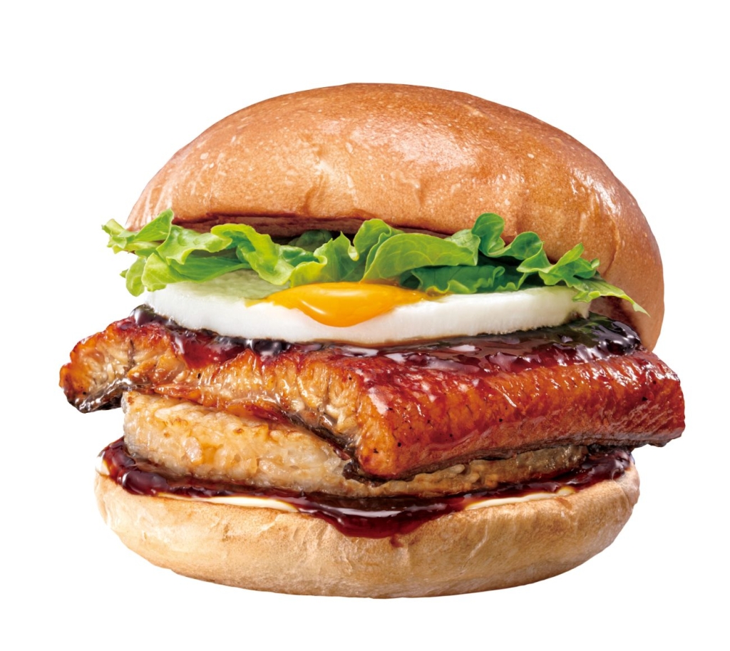 「うな丼バーガー」税込990円