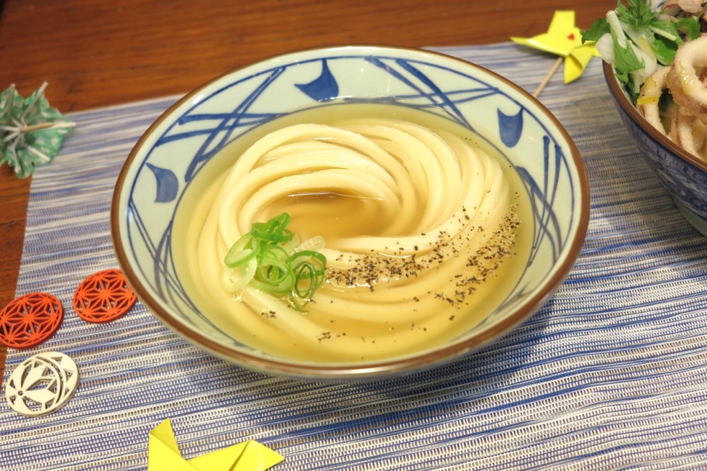 冷たーい旨塩うどん