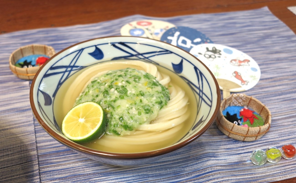 冷たーいねばとろ旨塩うどん