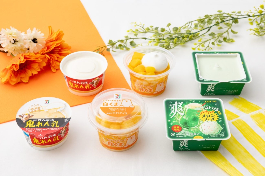 セブン‐イレブンの「夏アイス」3品