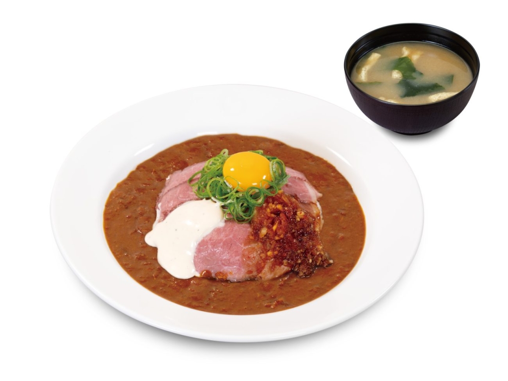松屋オリジナルソースローストビーフ創業ビーフカレー