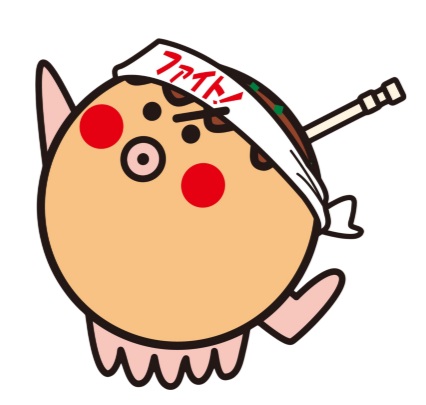 銀だこ公式キャラクター「たこぼ~」