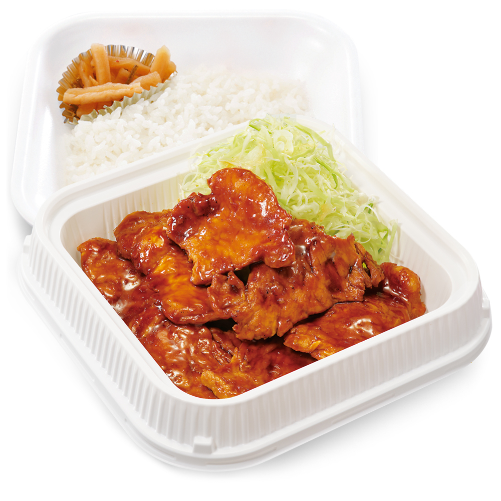 「豚焼肉弁当」