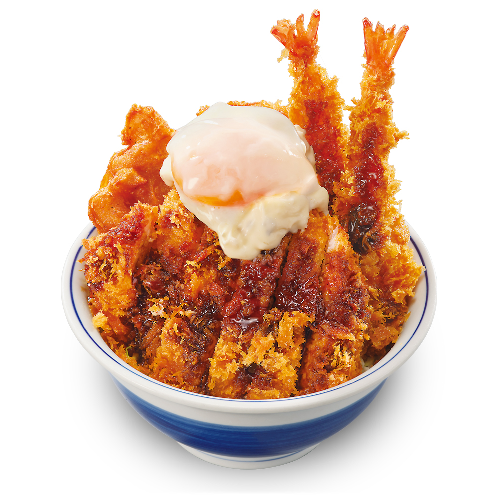 「タルたまミックスフライ丼」