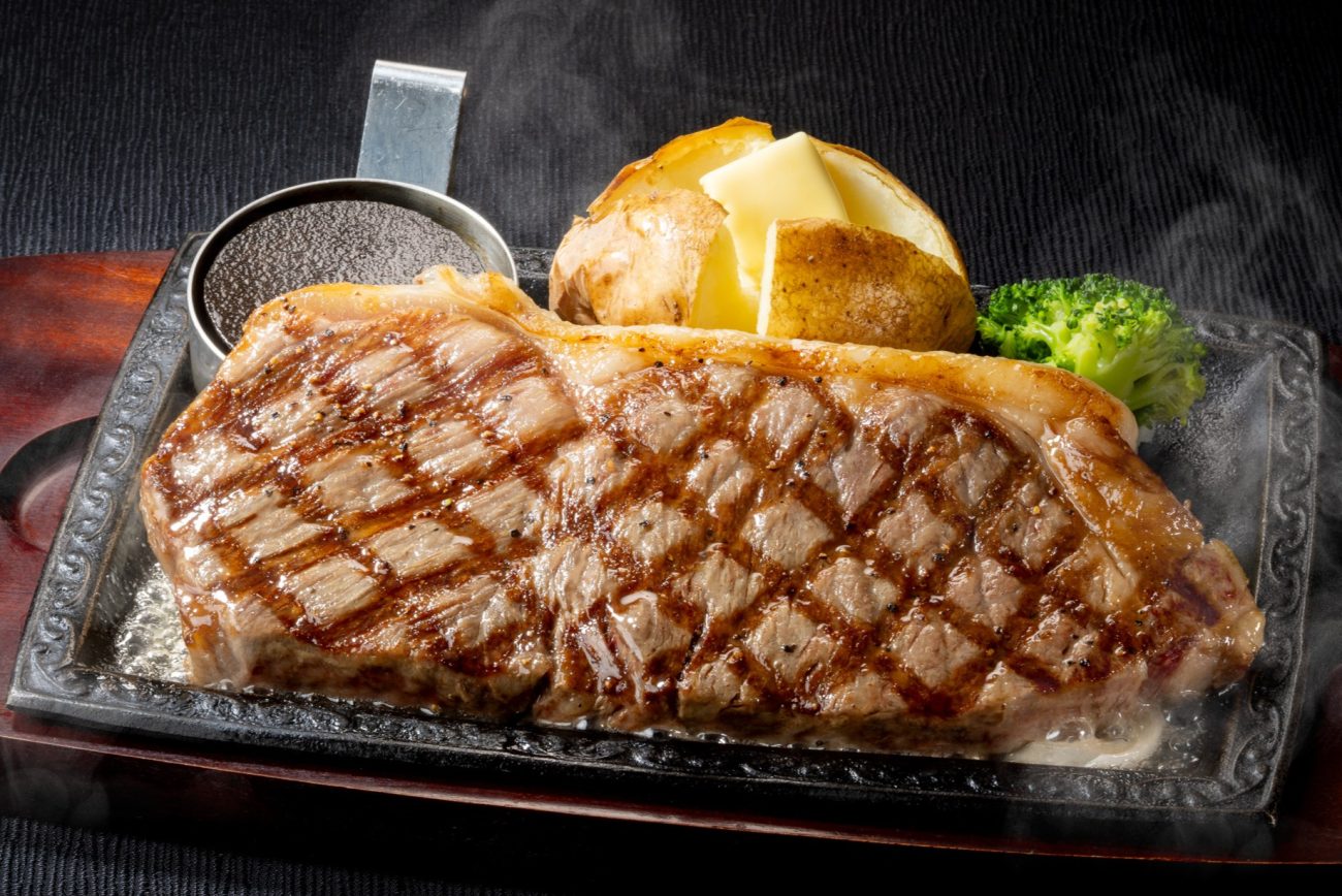 仙台牛 サーロインステーキ(約400g)&健康サラダバーフルセット付き
