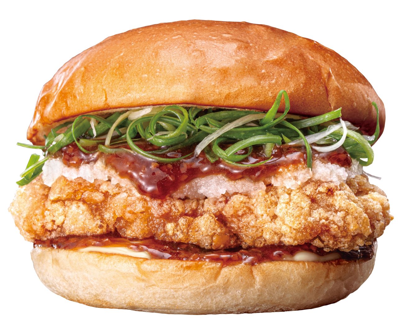 にんにく醤油おろしチキンバーガー