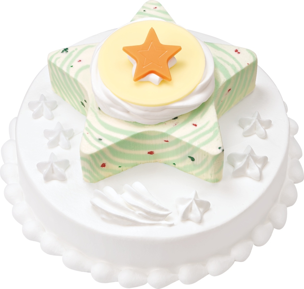 アイスクリームケーキ「ポッピングスター」税込4,200円