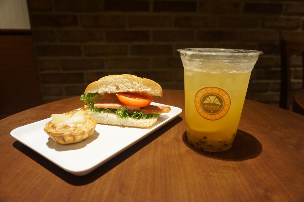 「サンマルクカフェ&茶」限定メニュの一例