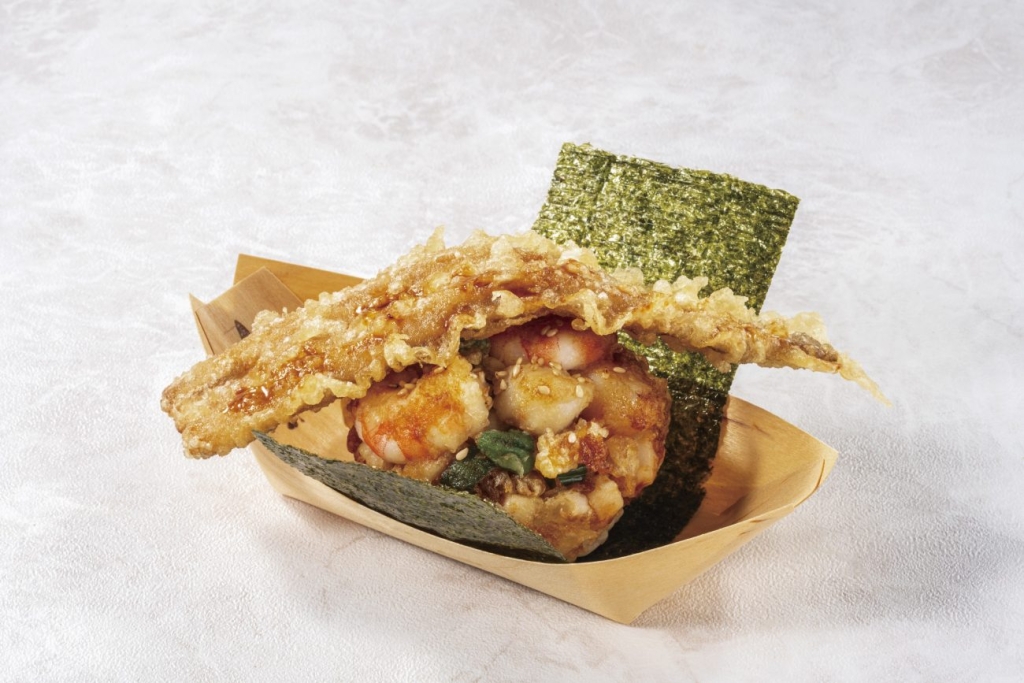 おにどんスペシャル一本穴子天