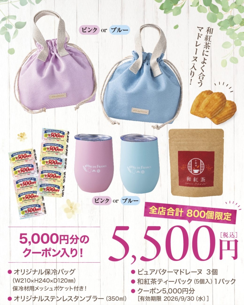 販売価格5,500円の福袋