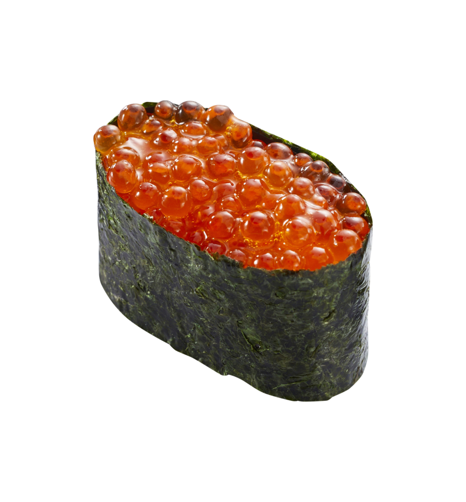 “北欧サーモンいくら”軍艦