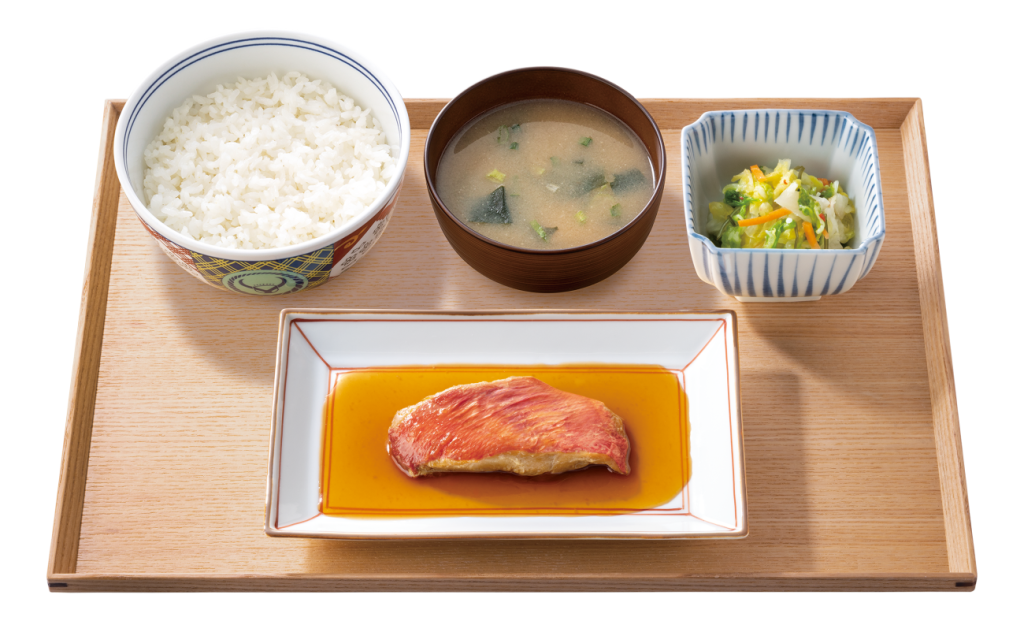 金目鯛の煮付け定食
