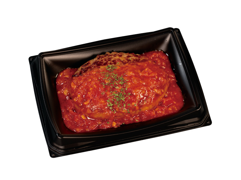 国産黒毛和牛のうまトマハンバーグ