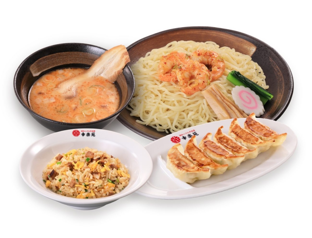 「エビ味噌つけめん ミックスセット」