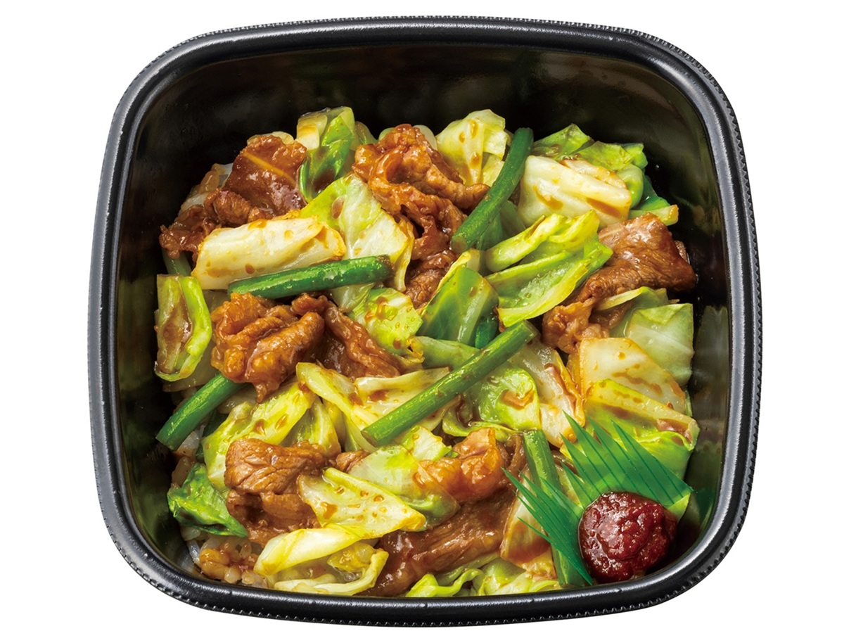 ほっともっと、「牛キャベ丼」シリーズを発売