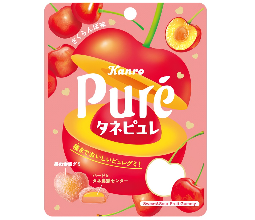 カンロ、「タネピュレ さくらんぼ」発売