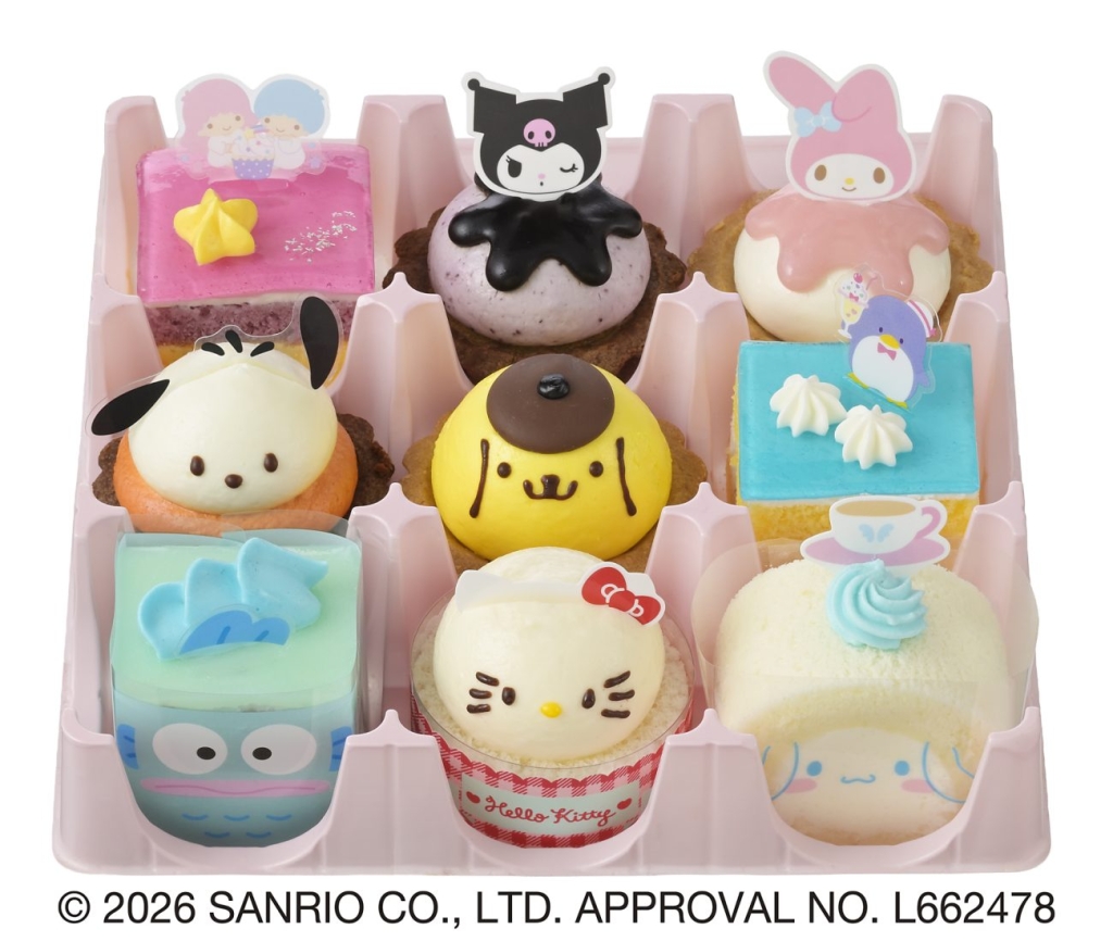 「〈サンリオキャラクターズ〉スイーツコレクション(9個入)」