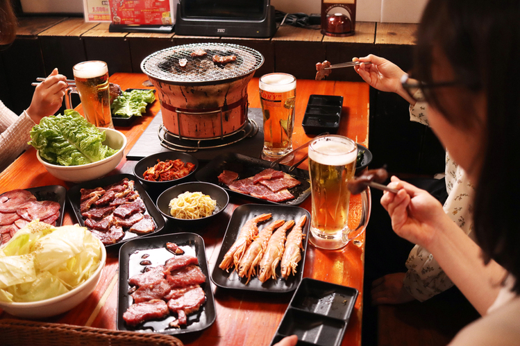 「七輪焼肉 安安」食事イメージ