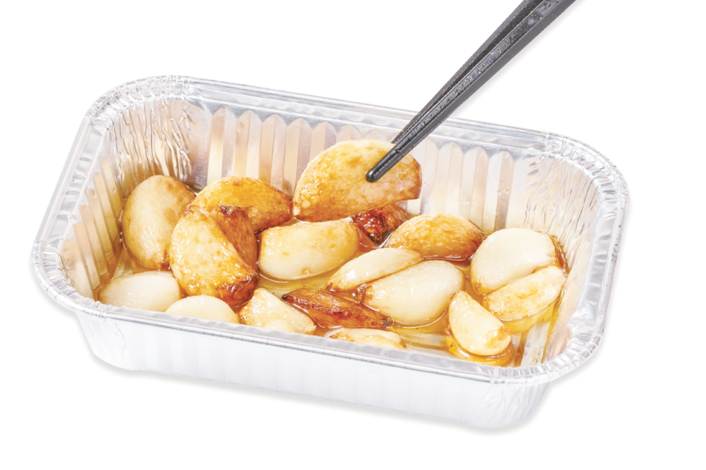 「にんにくのホイル焼き」