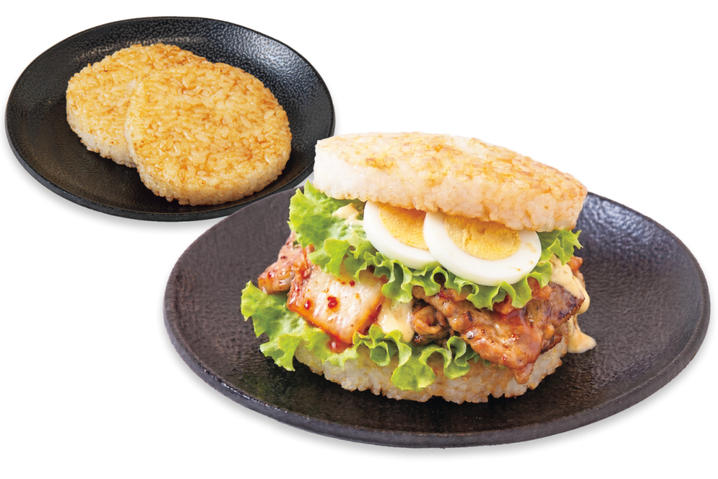 「焼肉屋のライスバーガー」