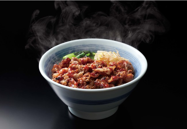 看板商品「焼きたてのカルビ丼」
