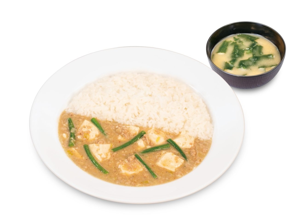 “白”麻婆ライス