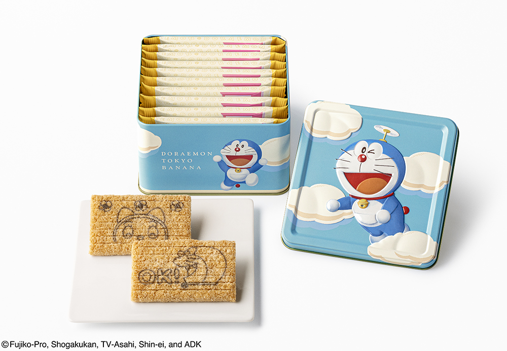 ドラえもん 東京ばな奈のサクサクシュガーバター バナナキャラメル味 10枚入 1,600円