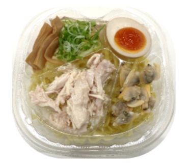 鶏と貝だしの冷製塩中華そば