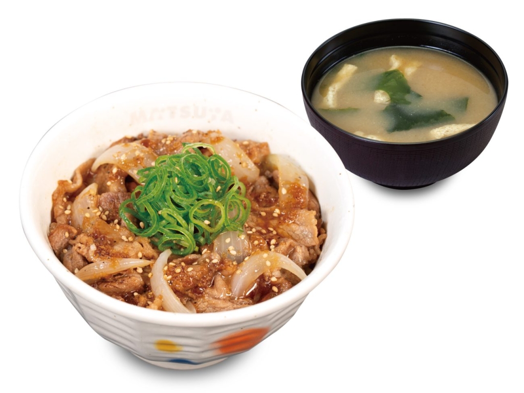 松屋の牛焼肉丼