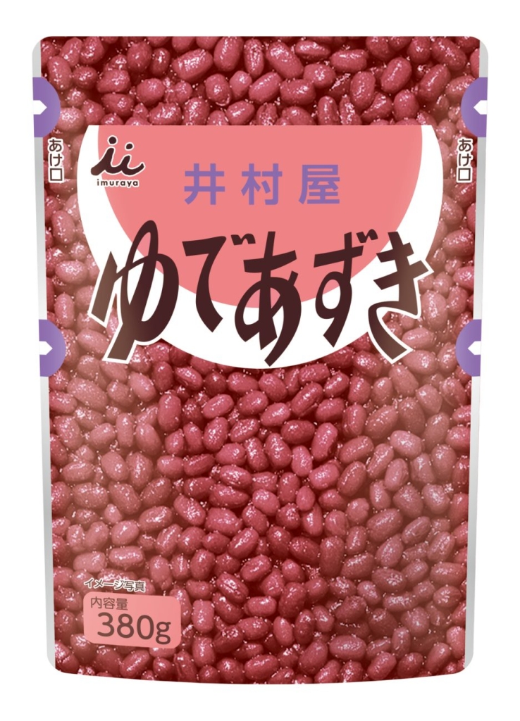 パウチゆであずき380g