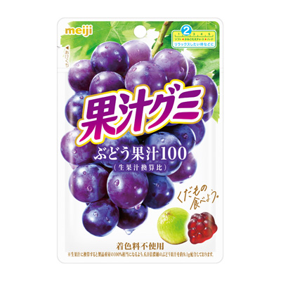 果汁グミぶどう 54g