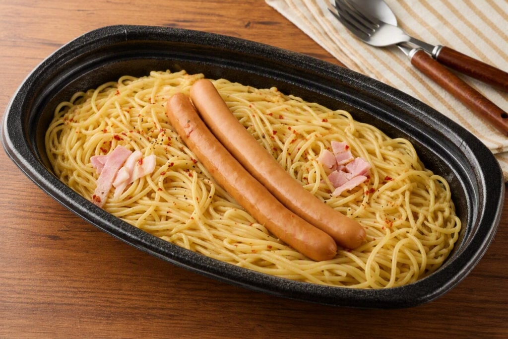 大盛 ソーセージのペペロンチーノ 増量