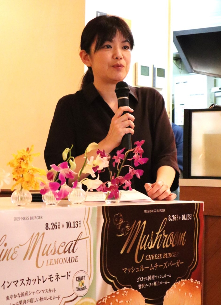 マーケティング本部商品部・逆井里奈部長